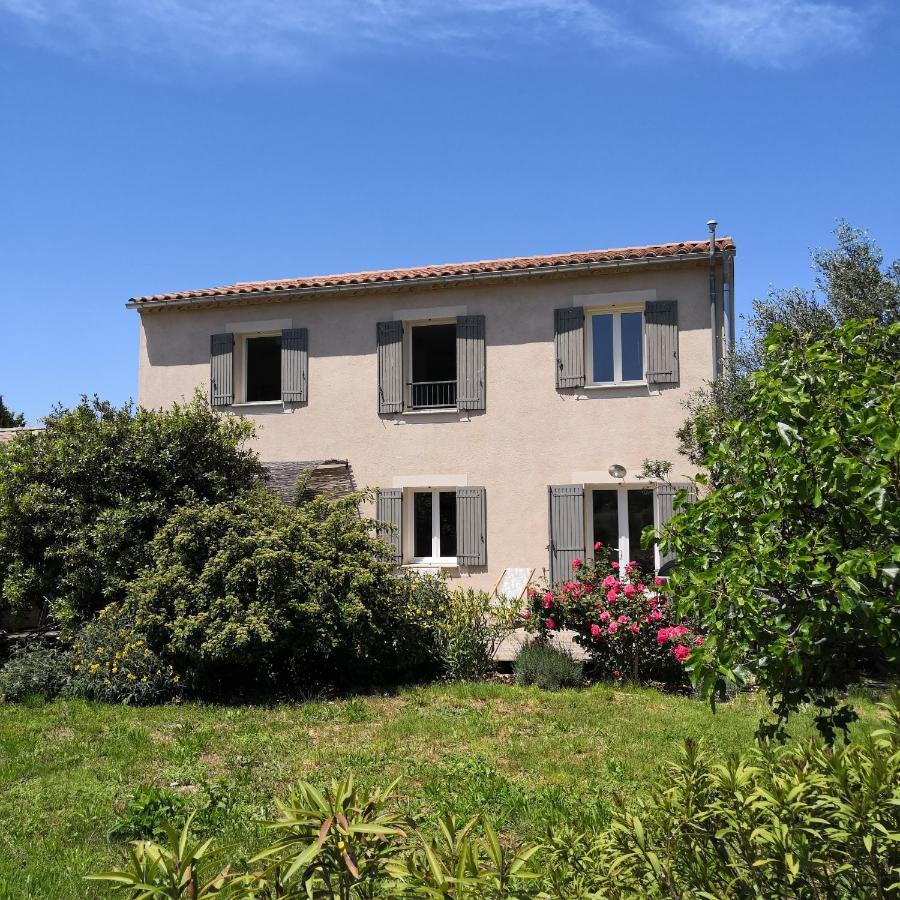 Villa Spacieuse Avec Terrasse Et Vue Mont Ventoux Entrechaux Екстер'єр фото